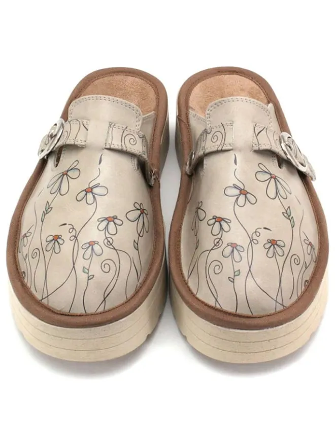 Calceo Clogs & Pantoletten·Clogs^Clogs in Beige