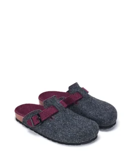 Clogs in Dunkelgrau><noscript><img width=