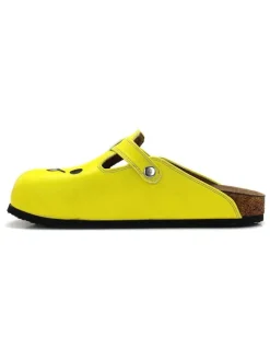 Clogs in Gelb/ Türkis><noscript><img width=