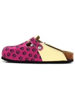 Calceo Clogs & Pantoletten·Clogs^Clogs in Pink/ Gelb