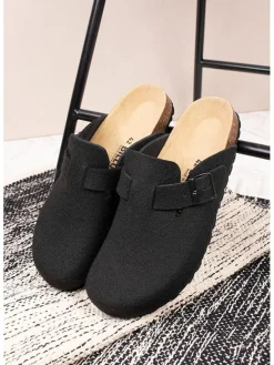 billowy Hausschuhe|Sandalen & Pantoletten^Clogs in Schwarz