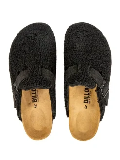 billowy Hausschuhe^Clogs in Schwarz