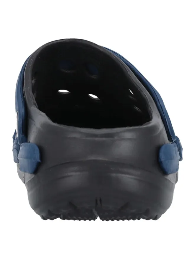 Clogs "Naike" in Schwarz/ Dunkelblau>Zigzag Clearance