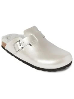 Clogs "Neo" in Silber>Mandel Best