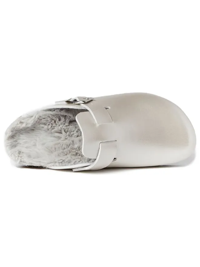 Clogs "Neo" in Silber>Mandel Best