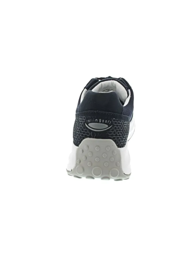 Gabor Schnürschuhe^Comfort sportlicher Schnürer Blau
