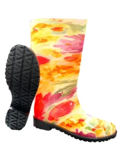Damen-Regenstiefel in bunt>W.K.TEX