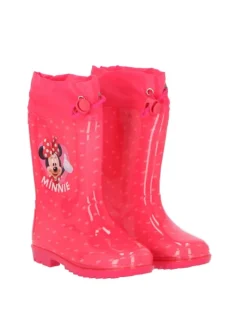 Disney Minnie Maus Regenstiefel Wasserdichte Gummistiefel für Kinder in Rosa>Disney Minnie Mouse