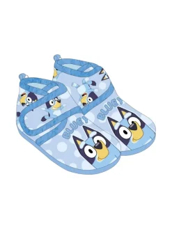 Bluey Hausschuhe^Dots Hausschuhe Kinder Pantoffeln rutschfest Blau