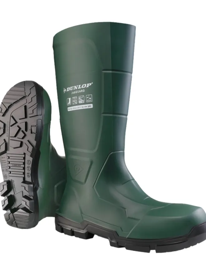 Sicherheitsstiefel NA2KL01 JobGUARD Full Safety in grün>Dunlop New