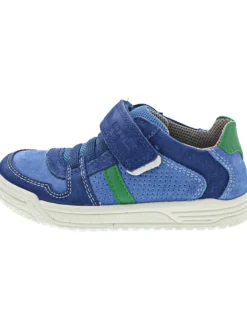 superfit Halbschuhe·Slipper^Earth 25 Klettschuh Blau