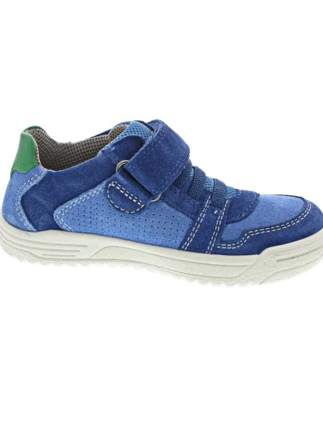 superfit Halbschuhe·Slipper^Earth 25 Klettschuh Blau