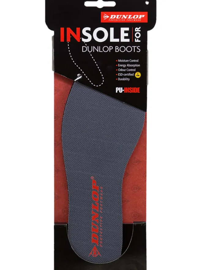 Dunlop Schuhpflege Und Mehr|Schuhpflege Und Mehr^Einlegesohle in grau