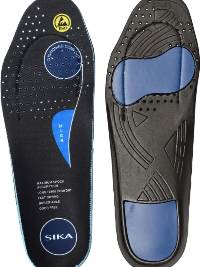 Sika Schuhpflege Und Mehr^Einlegesohle "Ultimate FootFit High" in Schwarz