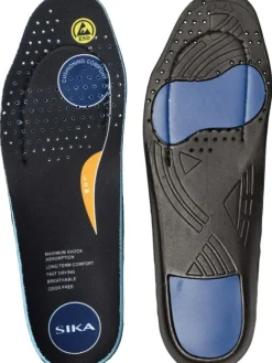 Einlegesohle "Ultimate FootFit Low" in Schwarz>Sika Discount