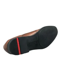 Elegante Schnürschuhe in Braun><noscript><img width=