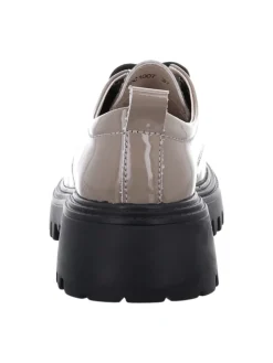 Elegante Schnürschuhe in Beige><noscript><img width=