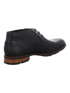 Elegante Schnürschuhe in Schwarz><noscript><img width=