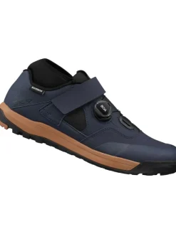 SHIMANO Sportschuhe^Enduro/Downhill-Fahrradschuhe GE900 in dunkelblau