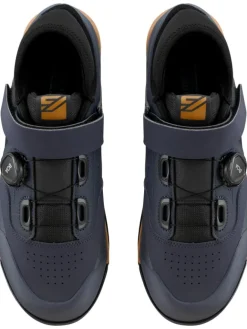 SHIMANO Sportschuhe^Enduro/Downhill-Fahrradschuhe GE900 in dunkelblau
