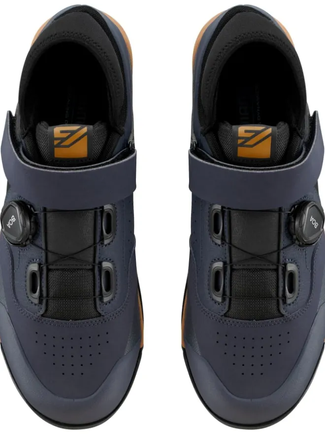 SHIMANO Sportschuhe^Enduro/Downhill-Fahrradschuhe GE900 in dunkelblau