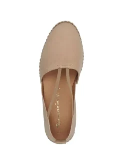 Tamaris Halbschuhe^Espadrill in TAN