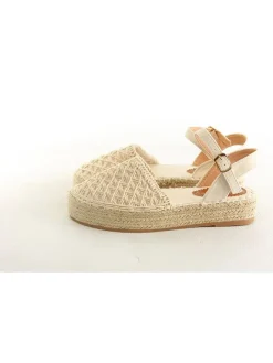 Poti Pati Halbschuhe^Espadrilles in Weiß