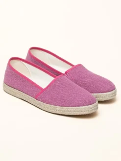 Espadrilles "Camping Linen uni V" in Lila>kitz-pichler New