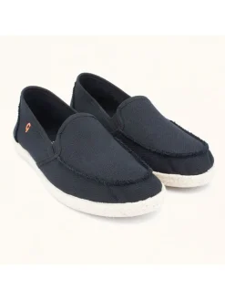 kitz-pichler Halbschuhe^Espadrilles "Camping Linen Sailor" in Dunkelblau