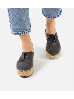 Espadrilles in Anthrazit><noscript><img width=