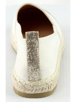 Foreverfolie Halbschuhe^Espadrilles in Beige