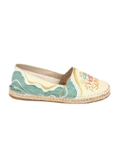 Espadrilles in Beige/ Bunt>Cotto