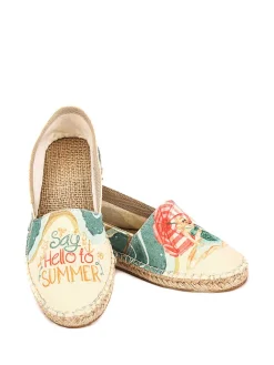 Espadrilles in Beige/ Bunt><noscript><img width=