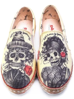 Espadrilles in Beige/ Dunkelblau>Goby Sale