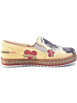 Espadrilles in Beige/ Dunkelblau><noscript><img width=
