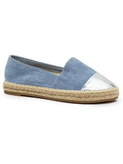 Foreverfolie Halbschuhe^Espadrilles in Blau