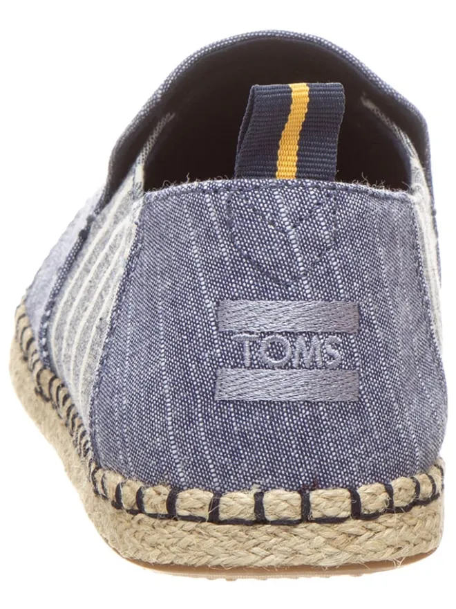 Espadrilles in Blau>TOMS Clearance