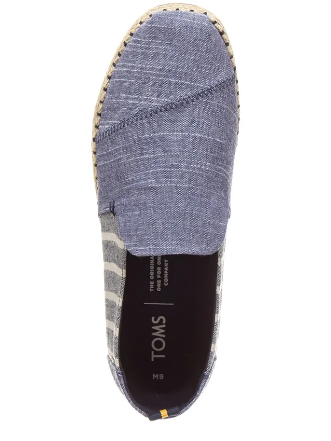 Espadrilles in Blau>TOMS Clearance