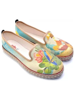 Goby Halbschuhe^Espadrilles in Bunt