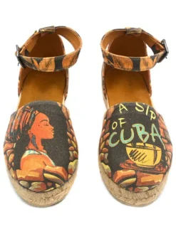 Calceo Halbschuhe^Espadrilles in Bunt