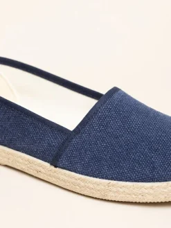 Espadrilles in Dunkelblau><noscript><img width=