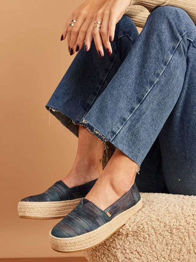 Espadrilles in Dunkelblau>TOMS New