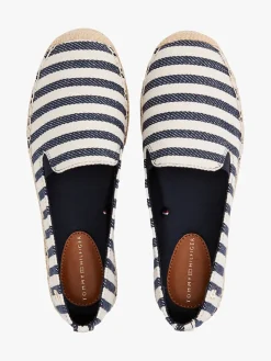 Espadrilles in Dunkelblau/ Weiß><noscript><img width=