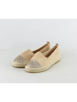 Foreverfolie Halbschuhe^Espadrilles in Khaki