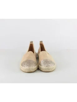 Foreverfolie Halbschuhe^Espadrilles in Khaki