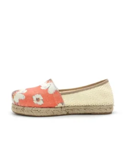 Espadrilles in Orange/ Creme><noscript><img width=
