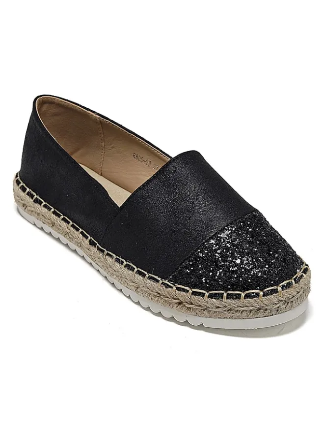 Espadrilles in Schwarz>Sixth Sens Best
