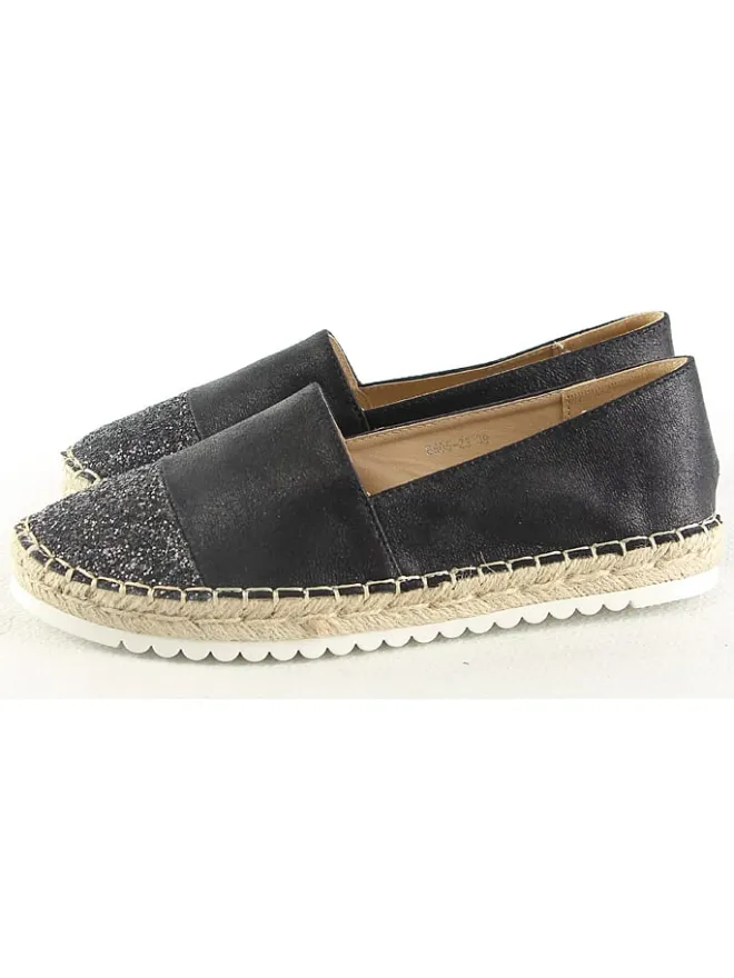 Espadrilles in Schwarz>Sixth Sens Best