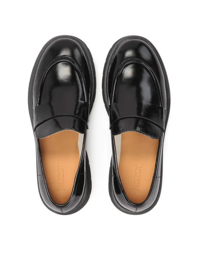 Kazar Halbschuhe^Espadrilles in Schwarz