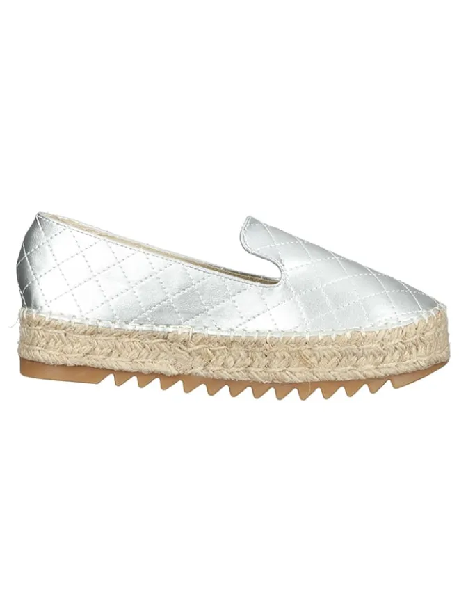 Bullboxer Halbschuhe^Espadrilles in Silber